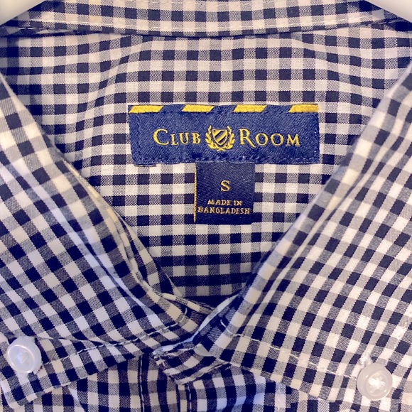 Men’s Club Room Short Sleeved Shirt - Picture 2 of 3